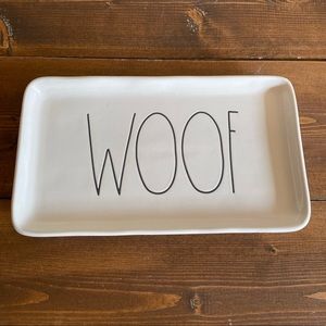 Woof Rae Dunn Plate